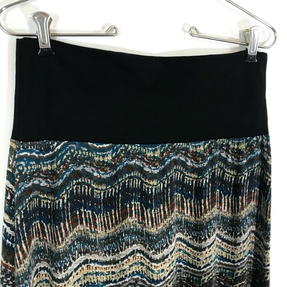 NTCO Nomadic Traders Skirt Maxi Side Slits NWT - Picture 2 of 6